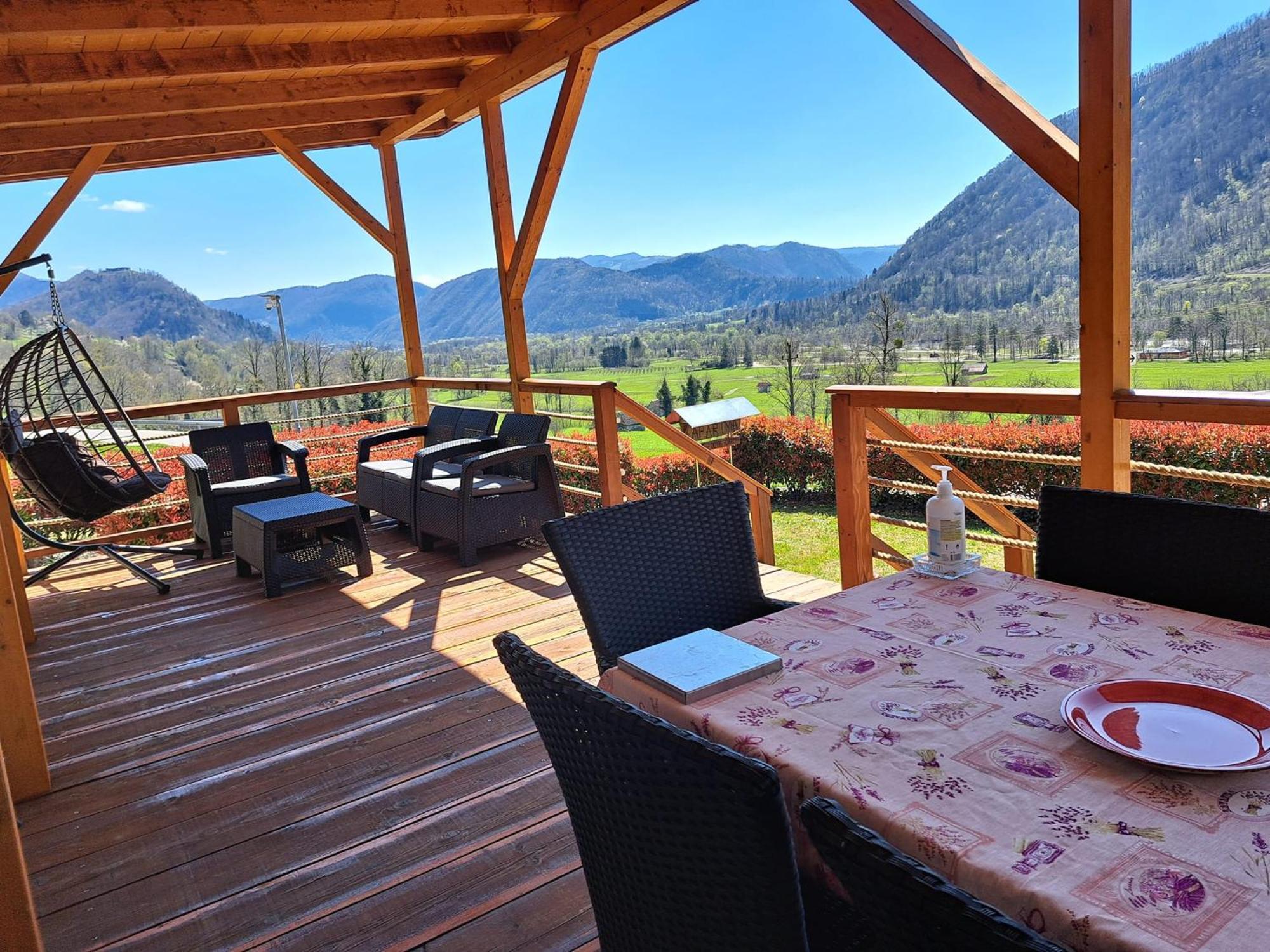 Holiday House Near The Soca River Tolmin Exterior foto